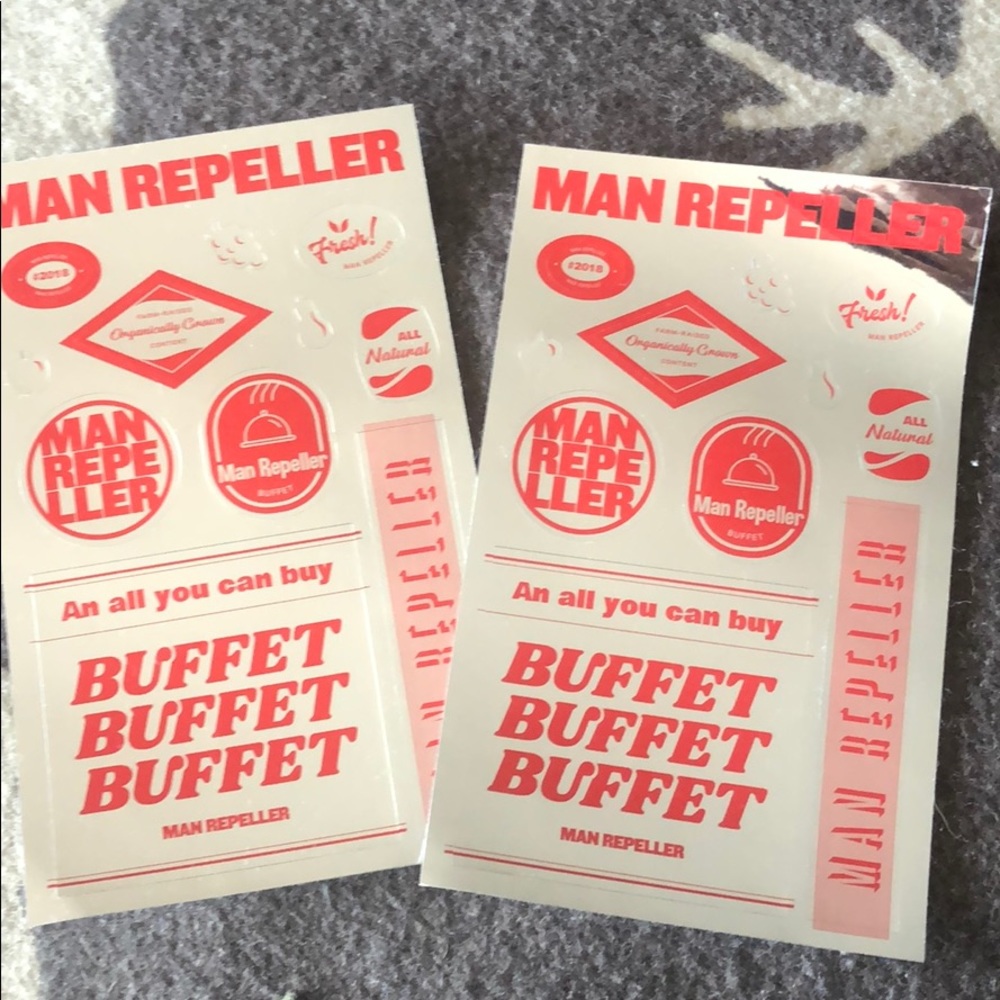 Man Repeller Stickers